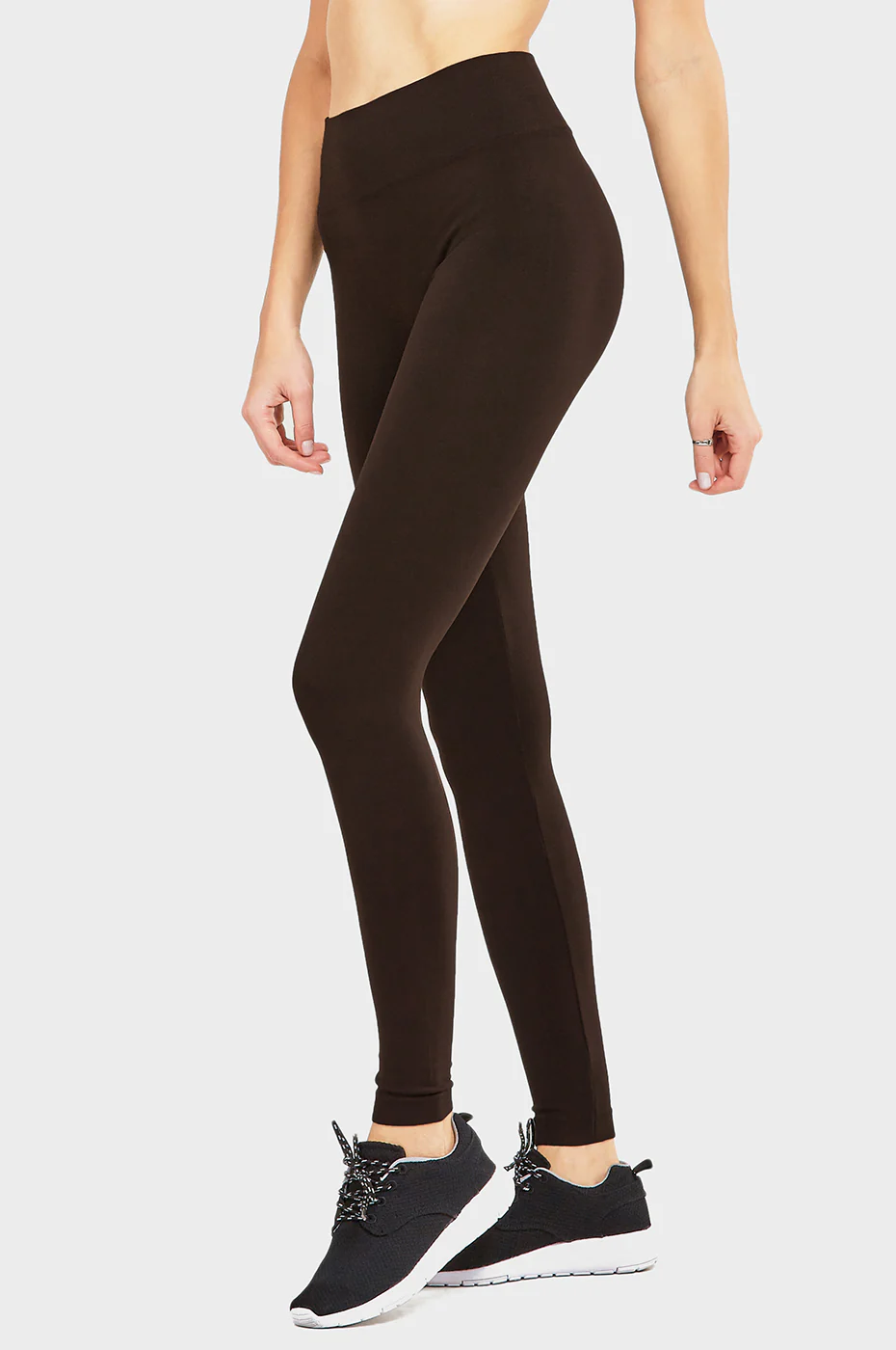 SOFRA LADIES HIGH WAIST LEGGINGS (EX905)