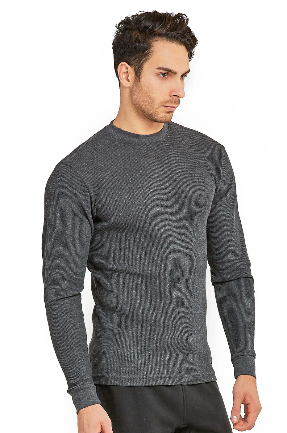 TOP PRO MEN'S HEAVY THERMAL (KHT001_CH/GR)