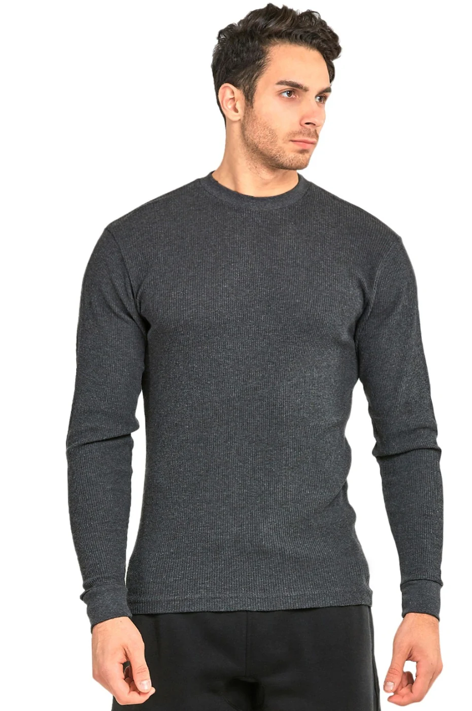 KNOCKER MEN'S MEDIUM WEIGHT THERMAL (MTU1000_CH/GR)