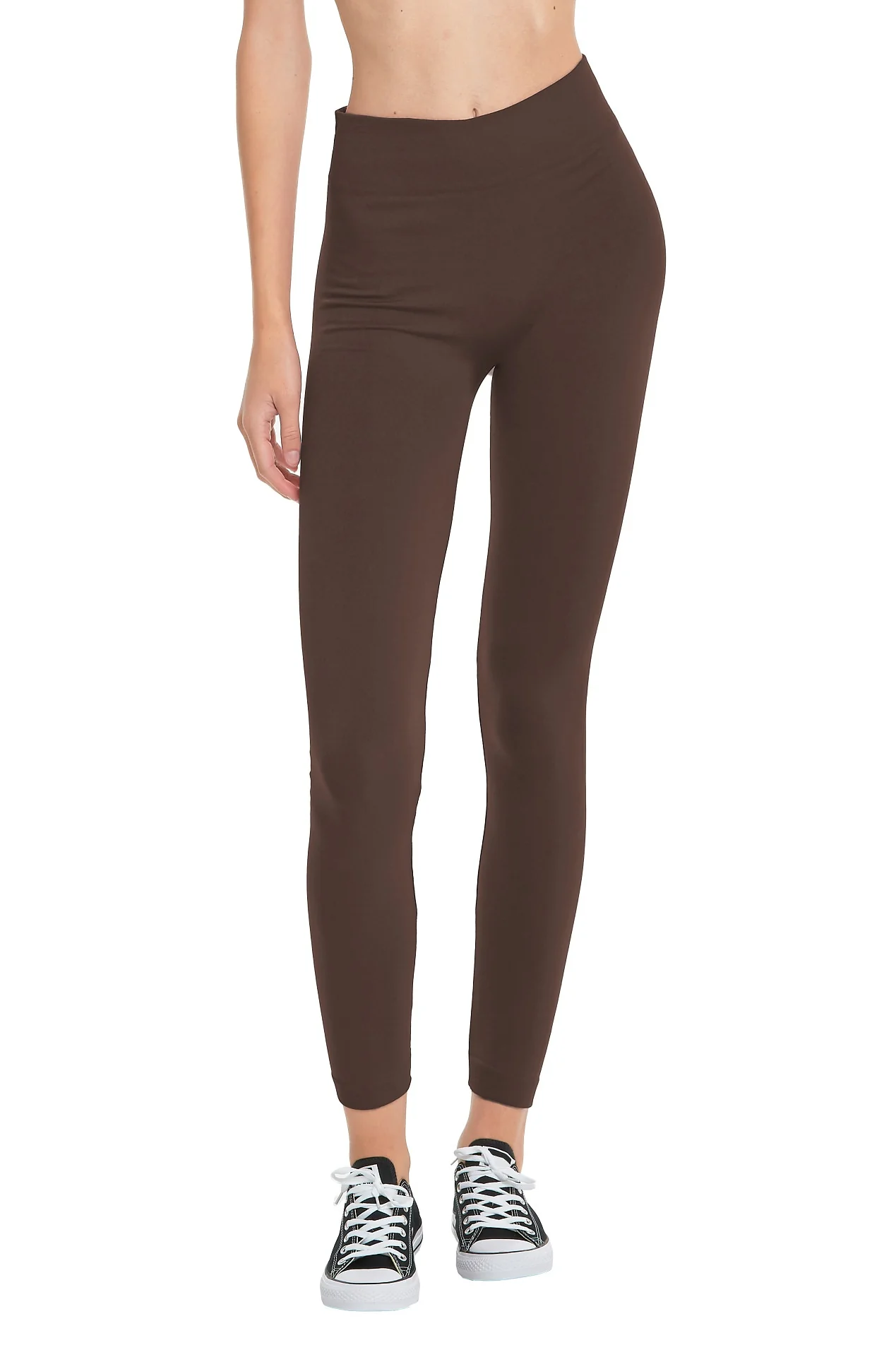 SOFRA LADIES FLEECE LINED LEGGINGS (TX700)